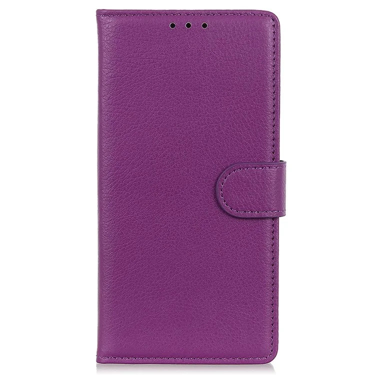 For Xiaomi Redmi Note 13R Pro 5G Leather Wallet Case Litchi Texture Phone Cover