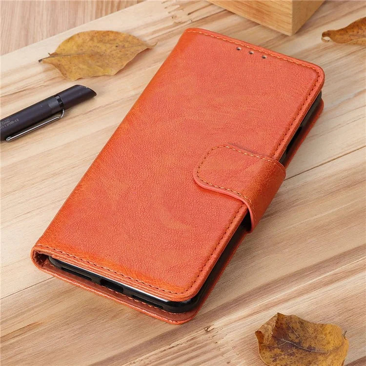For Xiaomi Redmi Note 13R Pro 5G Wallet Cover Split Leather Case Nappa Texture