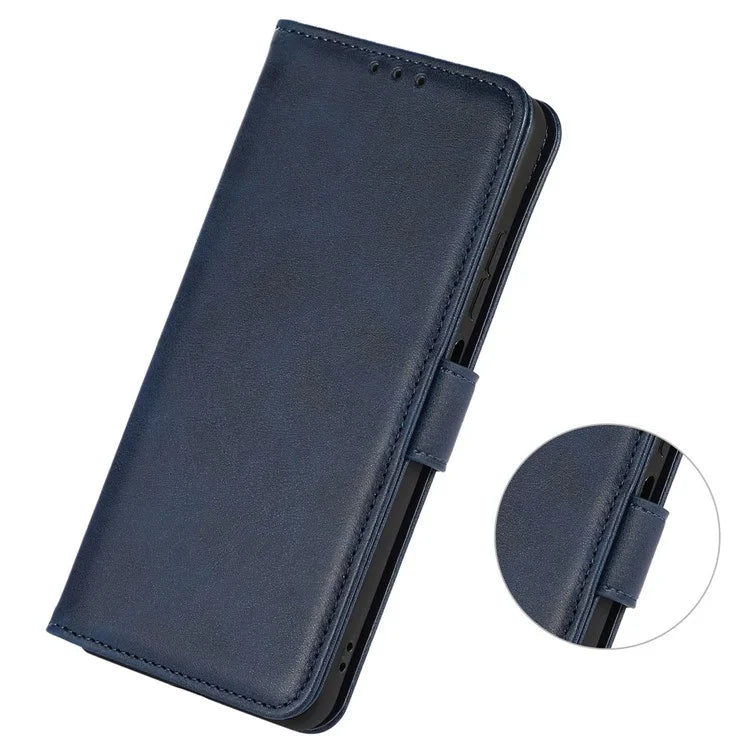 For Xiaomi Redmi Note 13R Pro 5G Leather Case Cowhide Texture Phone Wallet Cover