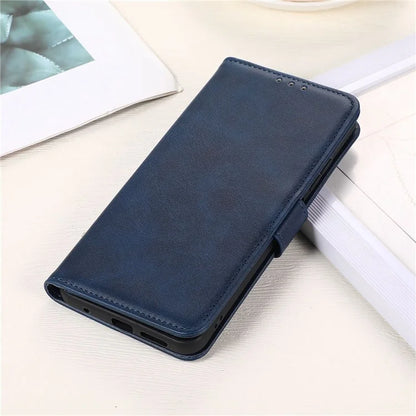 For Xiaomi Redmi Note 13R Pro 5G Leather Case Cowhide Texture Phone Wallet Cover