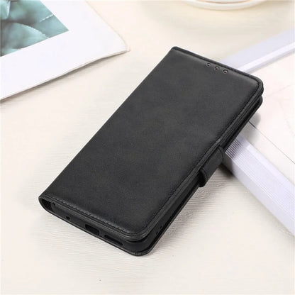 For Xiaomi Redmi Note 13R Pro 5G Leather Case Cowhide Texture Phone Wallet Cover