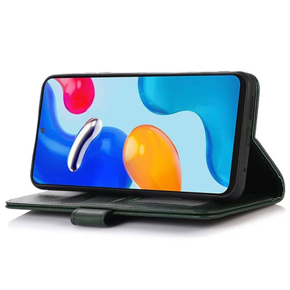 For Xiaomi Redmi Note 13R Pro 5G Leather Case Cowhide Texture Phone Wallet Cover