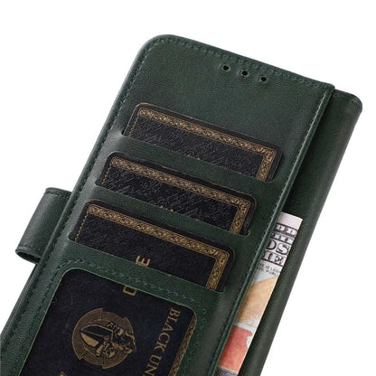 For Xiaomi Redmi Note 13R Pro 5G Leather Case Cowhide Texture Phone Wallet Cover