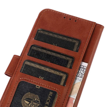 For Xiaomi Redmi Note 13R Pro 5G Leather Case Cowhide Texture Phone Wallet Cover