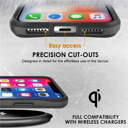 Combat X Mode Series for iPhone X / XS 5.8 inch Cell Phone Case Anti-scratch TPU+PC Back Cover