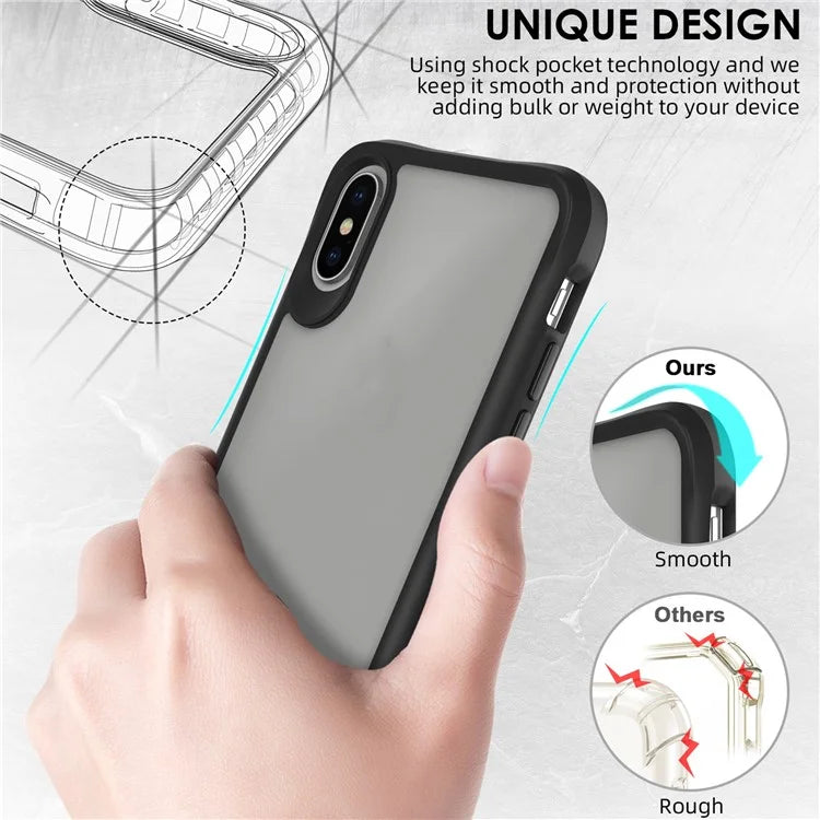 Combat X Mode Series for iPhone X / XS 5.8 inch Cell Phone Case Anti-scratch TPU+PC Back Cover
