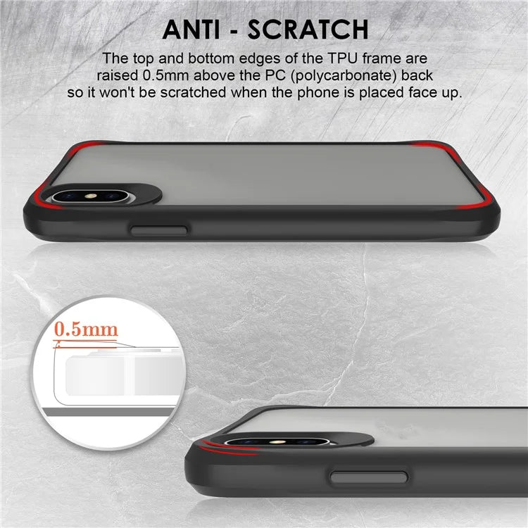 Combat X Mode Series for iPhone X / XS 5.8 inch Cell Phone Case Anti-scratch TPU+PC Back Cover