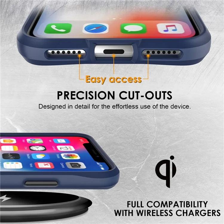 Combat X Mode Series for iPhone X / XS 5.8 inch Cell Phone Case Anti-scratch TPU+PC Back Cover