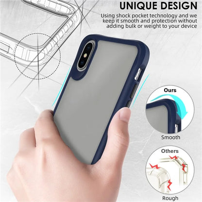 Combat X Mode Series for iPhone X / XS 5.8 inch Cell Phone Case Anti-scratch TPU+PC Back Cover