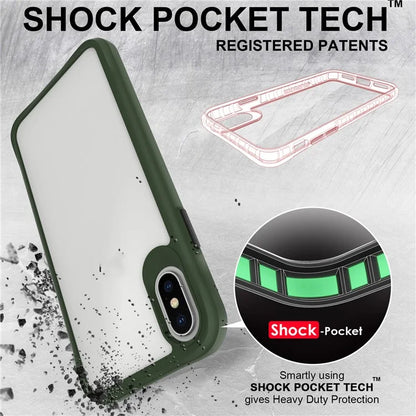Combat X Mode Series for iPhone X / XS 5.8 inch Cell Phone Case Anti-scratch TPU+PC Back Cover