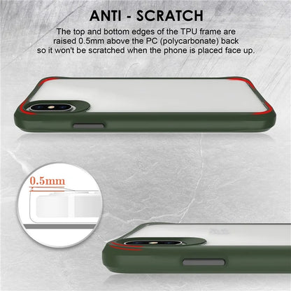 Combat X Mode Series for iPhone X / XS 5.8 inch Cell Phone Case Anti-scratch TPU+PC Back Cover