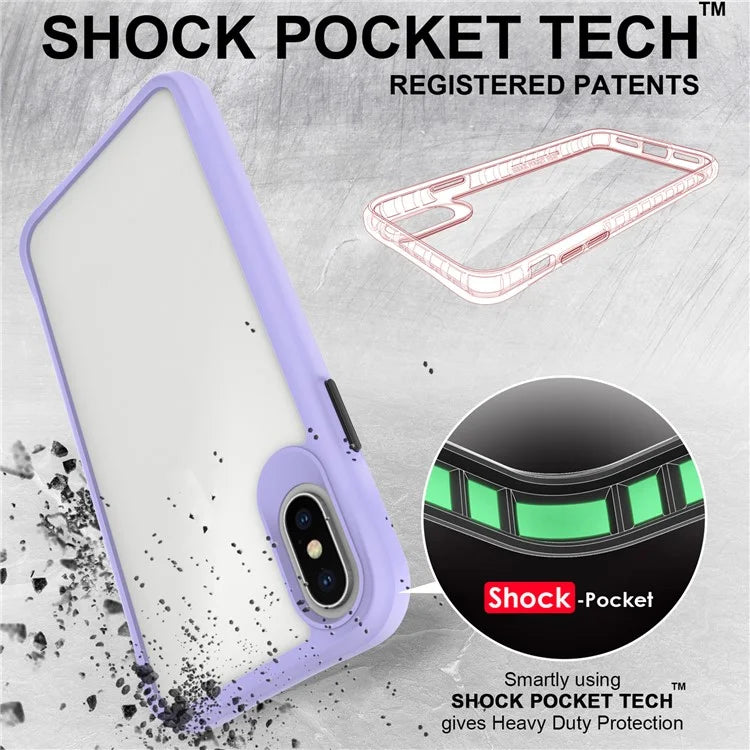 Combat X Mode Series for iPhone X / XS 5.8 inch Cell Phone Case Anti-scratch TPU+PC Back Cover