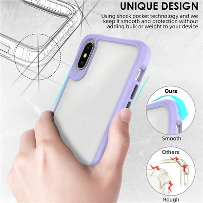 Combat X Mode Series for iPhone X / XS 5.8 inch Cell Phone Case Anti-scratch TPU+PC Back Cover