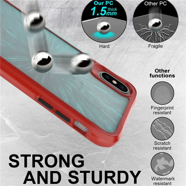 Combat X Mode Series for iPhone X / XS 5.8 inch Cell Phone Case Anti-scratch TPU+PC Back Cover