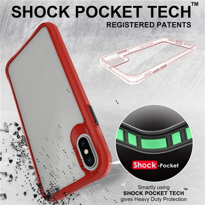 Combat X Mode Series for iPhone X / XS 5.8 inch Cell Phone Case Anti-scratch TPU+PC Back Cover