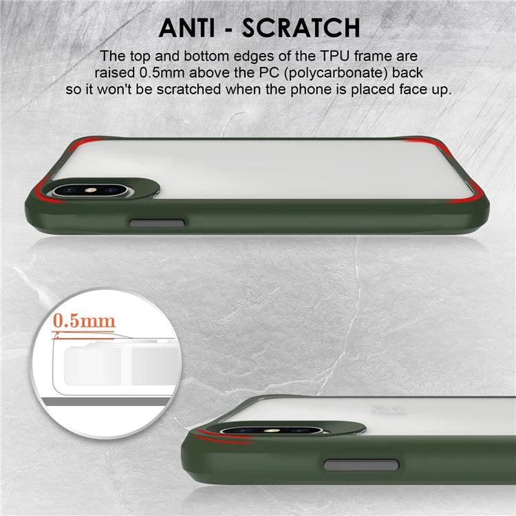Combat X Mode Series for iPhone XS Max 6.5 inch Case Scratch-proof TPU+PC Cover