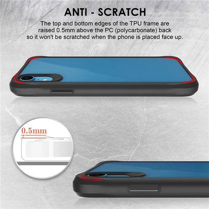 Combat X Mode Series for iPhone XR 6.1 inch Case TPU+PC Drop-proof Phone Protective Cover