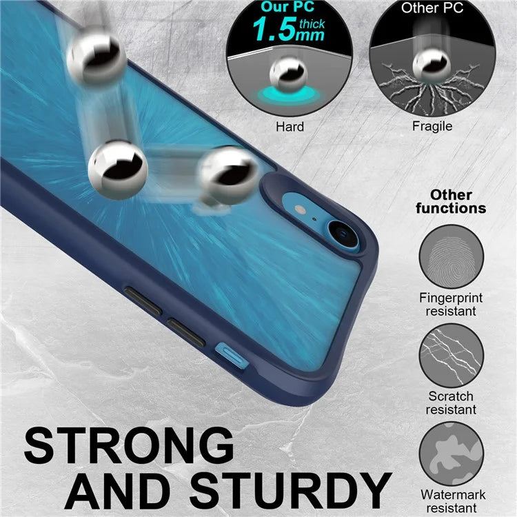 Combat X Mode Series for iPhone XR 6.1 inch Case TPU+PC Drop-proof Phone Protective Cover