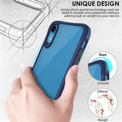 Combat X Mode Series for iPhone XR 6.1 inch Case TPU+PC Drop-proof Phone Protective Cover