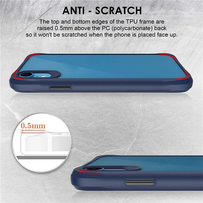 Combat X Mode Series for iPhone XR 6.1 inch Case TPU+PC Drop-proof Phone Protective Cover