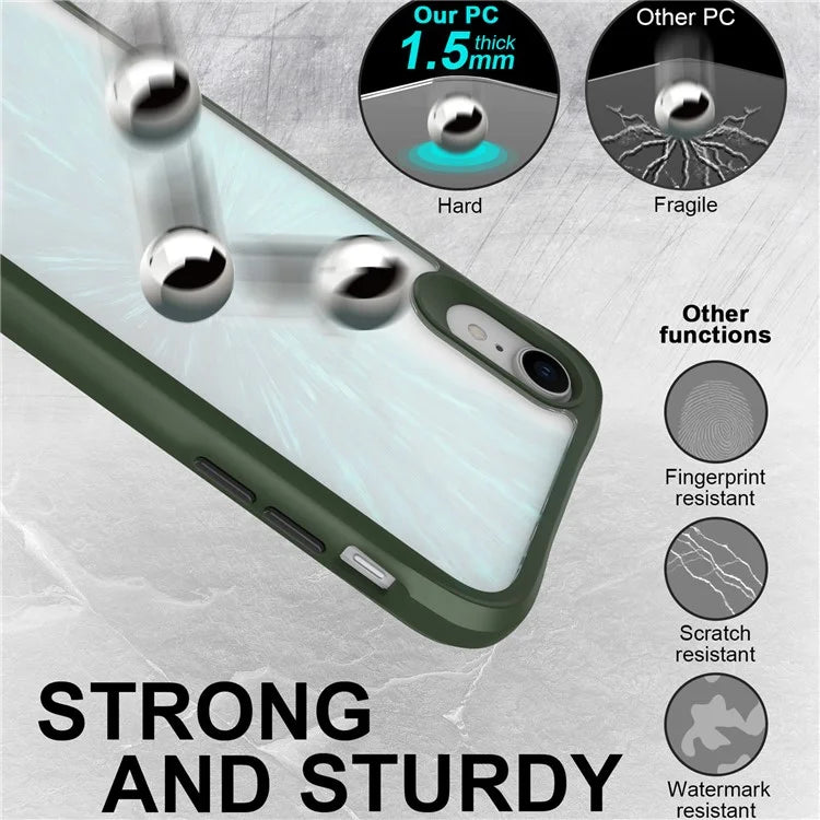 Combat X Mode Series for iPhone XR 6.1 inch Case TPU+PC Drop-proof Phone Protective Cover