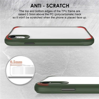 Combat X Mode Series for iPhone XR 6.1 inch Case TPU+PC Drop-proof Phone Protective Cover