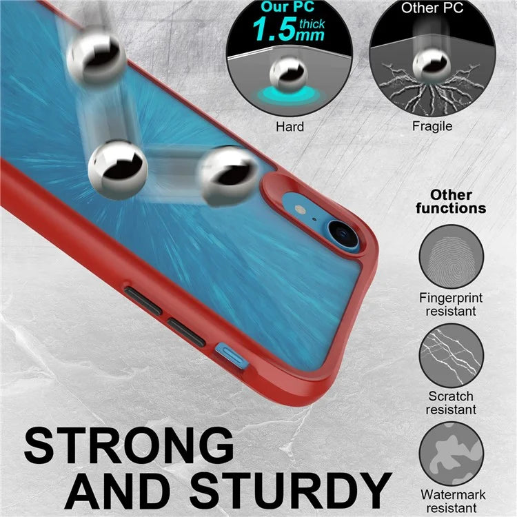Combat X Mode Series for iPhone XR 6.1 inch Case TPU+PC Drop-proof Phone Protective Cover