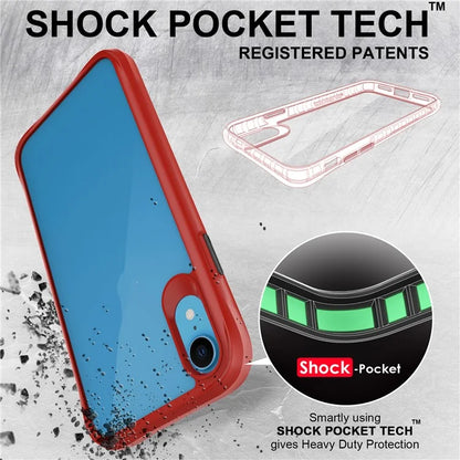 Combat X Mode Series for iPhone XR 6.1 inch Case TPU+PC Drop-proof Phone Protective Cover