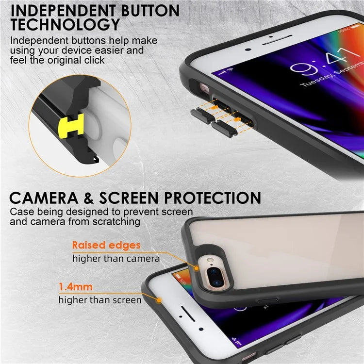 Combat X Mode Series for For iPhone 6 Plus / 7 Plus / 8 Plus 5.5 inch Case Four Corner Anti-fall Phone Protector