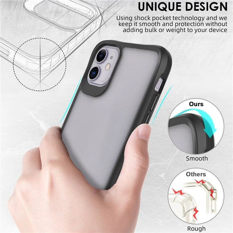 Combat X Mode Series for iPhone 11 Cell Phone Case TPU+PC Shockproof Back Shell