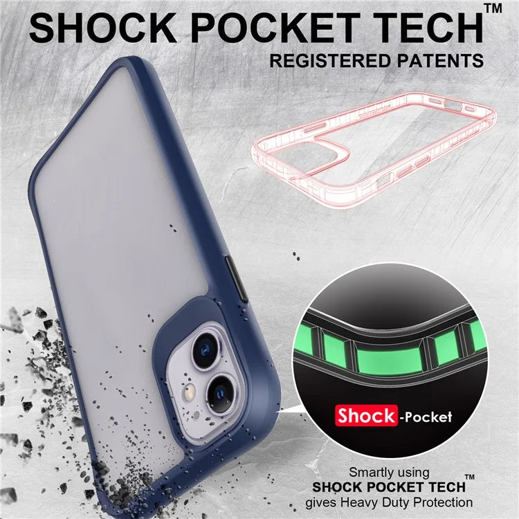 Combat X Mode Series for iPhone 11 Cell Phone Case TPU+PC Shockproof Back Shell