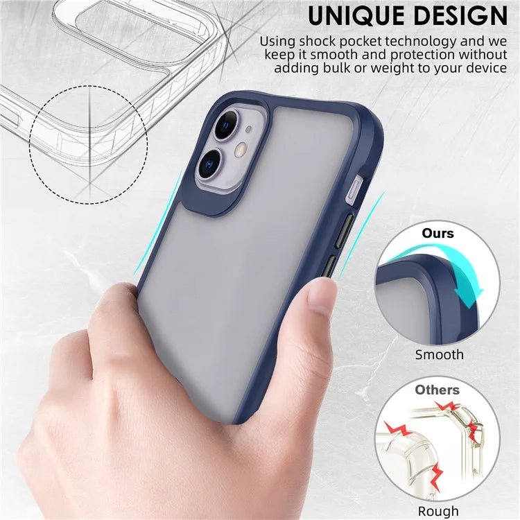 Combat X Mode Series for iPhone 11 Cell Phone Case TPU+PC Shockproof Back Shell