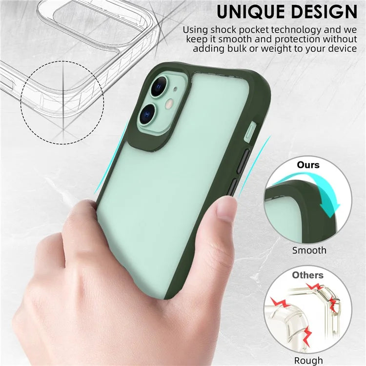 Combat X Mode Series for iPhone 11 Cell Phone Case TPU+PC Shockproof Back Shell