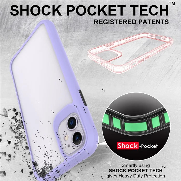 Combat X Mode Series for iPhone 11 Cell Phone Case TPU+PC Shockproof Back Shell