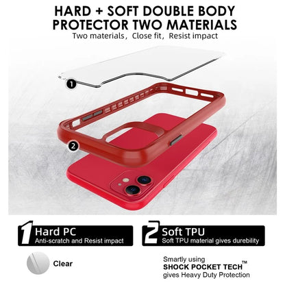 Combat X Mode Series for iPhone 11 Cell Phone Case TPU+PC Shockproof Back Shell