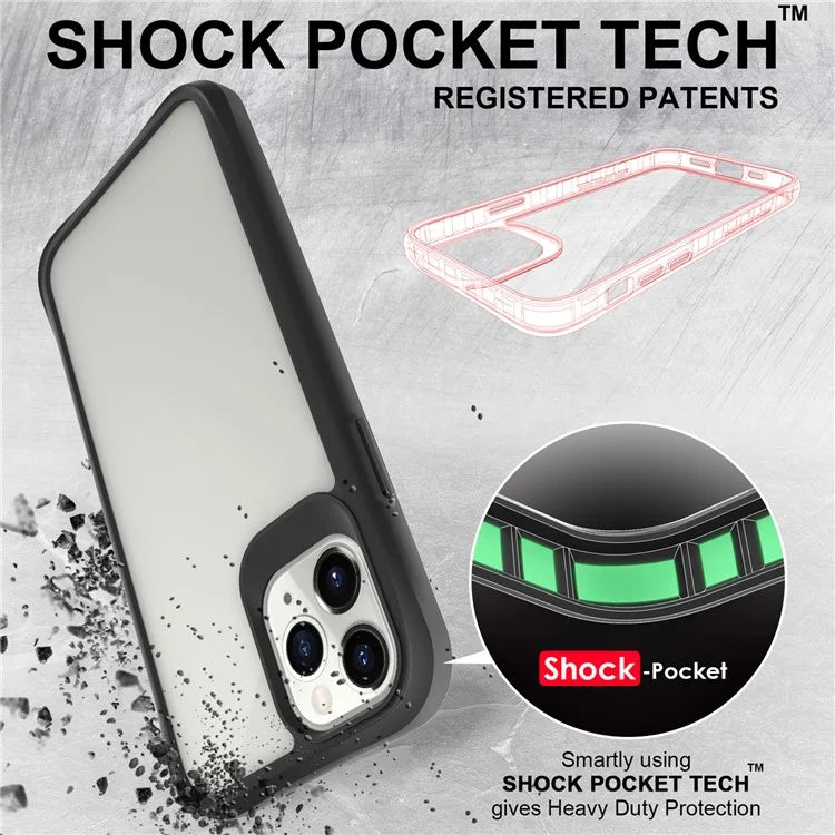 Combat X Mode Series for iPhone 11 Pro TPU+PC Cover Four Corner Scratch-resistant Smart Phone Case