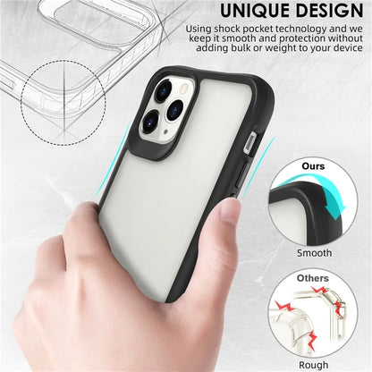 Combat X Mode Series for iPhone 11 Pro TPU+PC Cover Four Corner Scratch-resistant Smart Phone Case