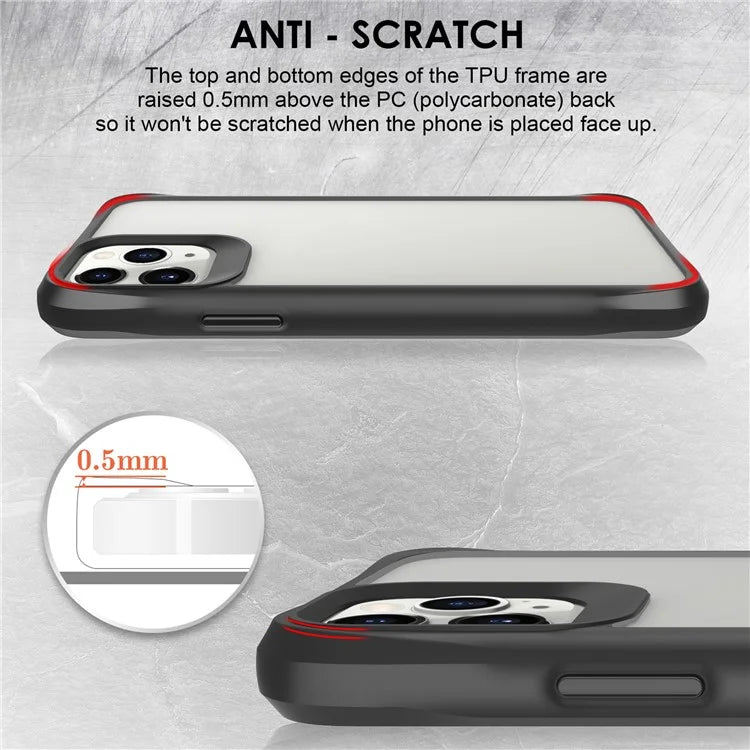 Combat X Mode Series for iPhone 11 Pro TPU+PC Cover Four Corner Scratch-resistant Smart Phone Case