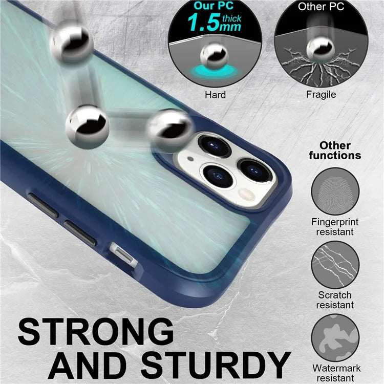 Combat X Mode Series for iPhone 11 Pro TPU+PC Cover Four Corner Scratch-resistant Smart Phone Case