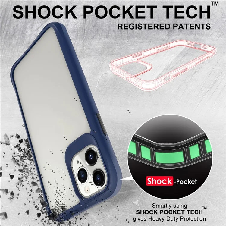 Combat X Mode Series for iPhone 11 Pro TPU+PC Cover Four Corner Scratch-resistant Smart Phone Case