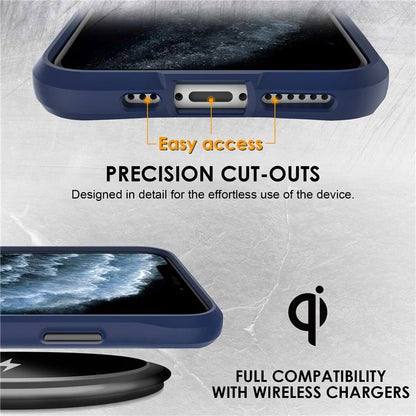 Combat X Mode Series for iPhone 11 Pro TPU+PC Cover Four Corner Scratch-resistant Smart Phone Case