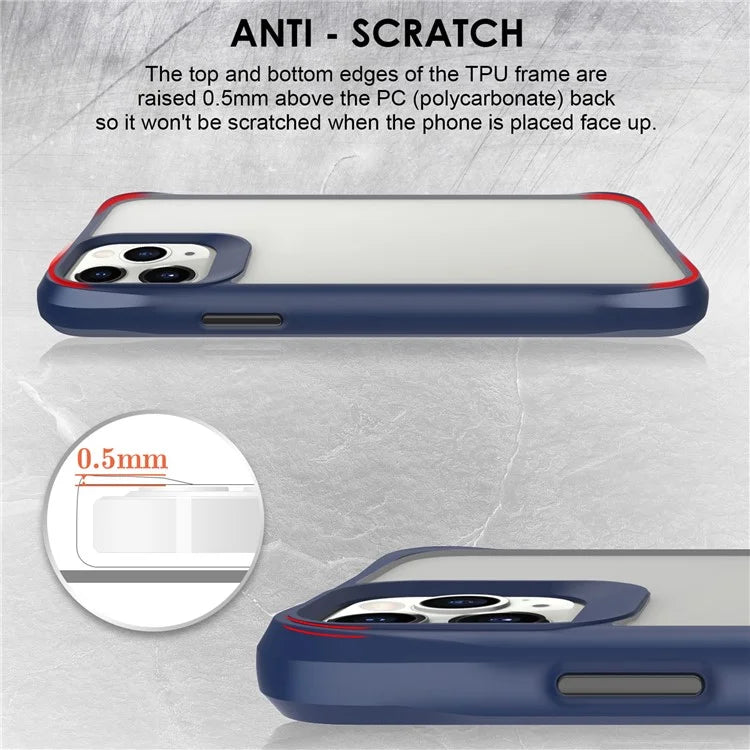 Combat X Mode Series for iPhone 11 Pro TPU+PC Cover Four Corner Scratch-resistant Smart Phone Case