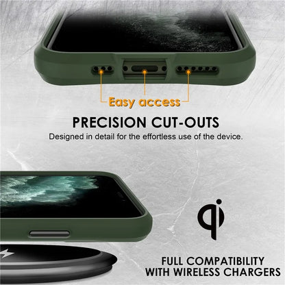 Combat X Mode Series for iPhone 11 Pro TPU+PC Cover Four Corner Scratch-resistant Smart Phone Case