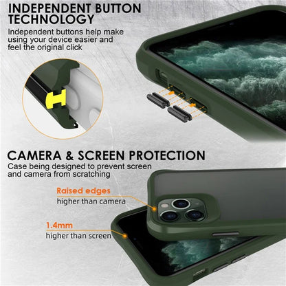 Combat X Mode Series for iPhone 11 Pro TPU+PC Cover Four Corner Scratch-resistant Smart Phone Case