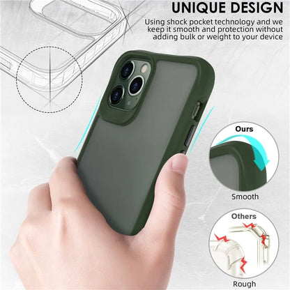 Combat X Mode Series for iPhone 11 Pro TPU+PC Cover Four Corner Scratch-resistant Smart Phone Case