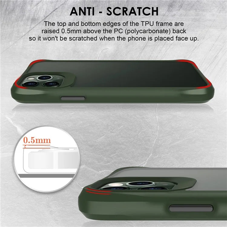 Combat X Mode Series for iPhone 11 Pro TPU+PC Cover Four Corner Scratch-resistant Smart Phone Case