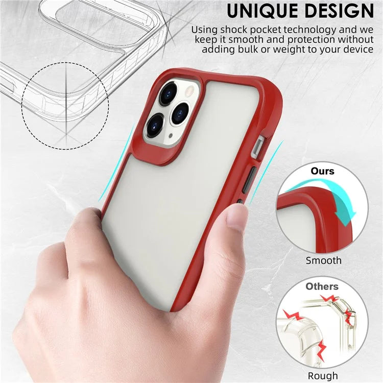 Combat X Mode Series for iPhone 11 Pro TPU+PC Cover Four Corner Scratch-resistant Smart Phone Case