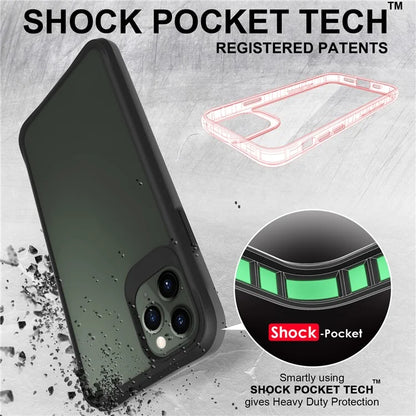 Combat X Mode Series for iPhone 11 Pro Max Back Case Drop-proof TPU+PC Four Corner Phone Cover