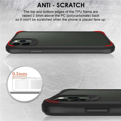 Combat X Mode Series for iPhone 11 Pro Max Back Case Drop-proof TPU+PC Four Corner Phone Cover