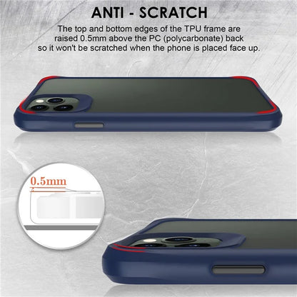 Combat X Mode Series for iPhone 11 Pro Max Back Case Drop-proof TPU+PC Four Corner Phone Cover